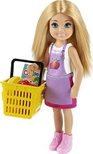 Load image into Gallery viewer, Barbie Chelsea Can Be Snack Stand Playset with Blonde Chelsea Doll (6-in), 15+ Pieces: Register, Food Items, Shopping Basket &amp; More, Great Gift for Ages 3 Years Old &amp; Up
