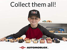 Load image into Gallery viewer, Automoblox Collectible Wood Toy Cars and Trucks??Mini S9 Police/X9 Fire/T900 Rescue 3-Pack (Compatible with other Mini and Micro Series Vehicles)
