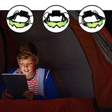 Load image into Gallery viewer, Yolyoo Night Vision Goggles, Adjustable Kids LED Night Goggles Flip-Out Lights Green Lens for Racing Bicycling, Skying to Protect Eyes Children&#39;s Day Gift
