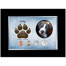 Load image into Gallery viewer, American Coin Treasures Personalized Dog Frame Year to Remember
