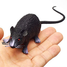 Load image into Gallery viewer, Cotiny 12 Pieces Halloween Fake Rat Plastic Rat Simulation Mouse Model Realistic Terror Plastic Mouse for Halloween Toy Joke Prank Party Decoration, 2 Size
