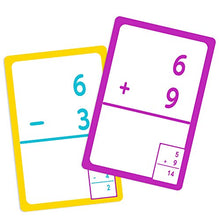 Load image into Gallery viewer, BAZIC Addition &amp; Subtraction Flash Cards, Number Math Calculation Card Game Education Training Learning Practice Smart, Great for Kids Activities at Home School Classroom (36/Pack), Set of 2-Pack
