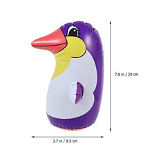 Load image into Gallery viewer, TOYANDONA 3pcs Inflatable Punching Bag, 8.6 inch Penguin Blow Up Toy 3D Bop Bag for Kids (Random Color)
