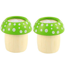Load image into Gallery viewer, NUOBESTY 2pcs Kaleidoscope Toy Mirror Lens Kaleidoscope Mushroom Shape Kids Educational Science Developmental Toys Party Favors Gifts Green
