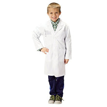 Load image into Gallery viewer, Aeromax Jr. STEM Lab Coat, White, 3/4 Length, size 8/10
