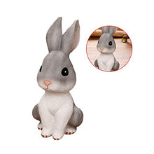 Load image into Gallery viewer, Wakauto Rabbit Piggy Bank Resin Bunny Saving Jar Money Bank Pot Money Coin Collections Box Rabbit Figurines for Kids Childrens Gifts Easter Home Decor
