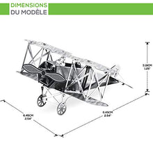 Load image into Gallery viewer, Metal Earth Fascinations Fokker D-VII Airplane 3D Metal Model Kit
