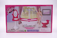 Girl's Favorite/Gloria Bathroom Play Set Doll Furniture (No. 3013)