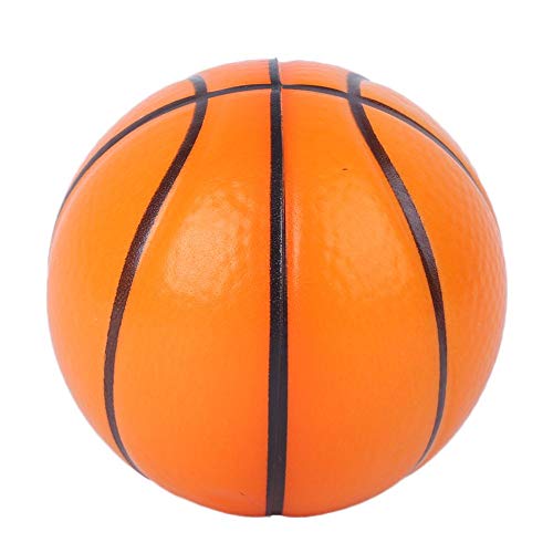 Children Ball Toy, PU Ball Stress Ball, 63mm Ball Football Toy 10Pcs Decompression Toy for Office Football Children Toy(Environmentally Friendly Orange)