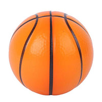 Decompression Ball Toy, Decompression Educational Toy 10Pcs PU Ball Decompression Basketball Children Ball Toy, 63mm Ball(Environmentally Friendly Orange)
