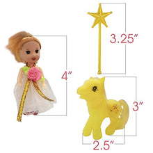 Load image into Gallery viewer, ArtCreativity Princess Pony Doll Play Set for Girls, Cute Playset with Doll, Horse, 4 Dresses, and Magic Wand, Durable Princess Pretend Play Toys, Best Holiday and Birthday Gift for Girls
