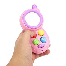 Load image into Gallery viewer, Music Phone Toy, Children Multifunctional Simulation Music Mobile Phone Toy Educational Electric Mobile Toy for Baby Infants Kids(Pink)
