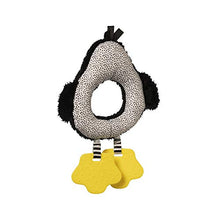 Load image into Gallery viewer, Manhattan Toy Wimmer-Ferguson Penguin Circle Rattle with Textured Teethers Baby Toy
