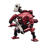 FenglinTech Mecha Frame, 8cm 1:60 Scale Mecha Robot Logistics Mecha Assault Mecha Model Building Kit (Red)