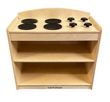 Load image into Gallery viewer, Kids&#39; Station Toddler Stove, 24&quot; W x 13 1/4&quot; D x 20&quot; H.
