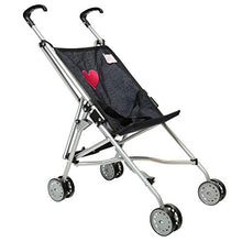 Load image into Gallery viewer, My First Umbrella Doll Stroller in Denim for Toddler
