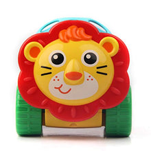Load image into Gallery viewer, Baby Rattle Toy, Cute Cartoon Lion Baby Rattle Roll Car Ball Hand Bell Educational Playing Toy A

