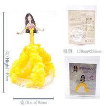 Load image into Gallery viewer, Qinday Magic Growing Crystal Christmas Tree, Presents Novelty Kit for Kids, Funny Educational and Party Toys, Xmas Novelty Creative DIY Gift for Boys Girls (Yellow Dress with Girl)
