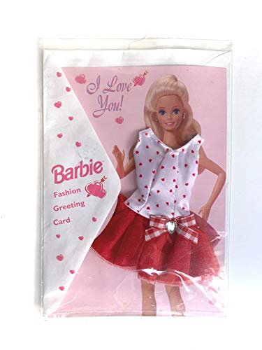 Barbie Fashion Greeting Card Valentines Day