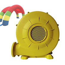 Load image into Gallery viewer, 350W Inflatable Commercial Air Blower, Electric Air Pump Fan, for Small Inflatable Water Bounce House, Bouncy Castle, Advertising Birthday Party Inflatable Arch, Yellow
