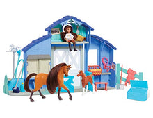 Load image into Gallery viewer, Just Play DreamWorks Spirit Riding Free Spirit &amp; Lucky Grooming Paddock, Multi-Color
