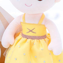Load image into Gallery viewer, Gloveleya Ballerina Dolls Baby Girl Gifts Soft Doll Ballet Plush Yellow 13&quot;
