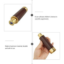 Load image into Gallery viewer, NUOBESTY Pirate Telescope 25x30 Spyglass Portable Collapsible Handheld Telescope Vintage Monocular for Kids
