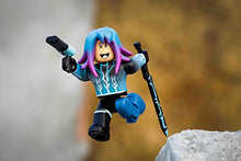 Load image into Gallery viewer, Roblox Action Collection   Blue Lazer Parkour Runner Figure Pack [Includes Exclusive Virtual Item]
