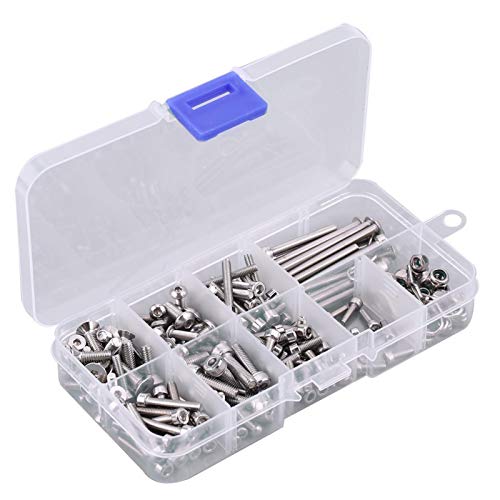 KIKYO Screw, Different Lengths 4x4 Short Trck RC Car Screw, for Fixing Component for Confined Areas