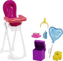 Load image into Gallery viewer, Barbie Skipper Babysitters Inc. Dolls &amp; Playset with Babysitting Skipper Doll, Color-Change Baby Doll, High Chair &amp; Party-Themed Accessories for Kids 3 to 7 Years Old
