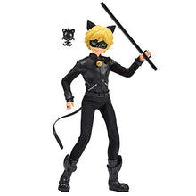 Load image into Gallery viewer, Miraculous Cat Noir Action Doll, 11 inches , Black
