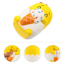 Load image into Gallery viewer, BESTOYARD Slow Rising Chicken Toy Small Animal Squeezable Toy Gift Mini Ice Cream Chick PU Press Toy Kids Children Party Playthings Present
