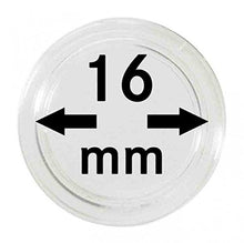 Load image into Gallery viewer, Lindner 2251016 Coin Capsules Internal  16 mm - Pack of 100
