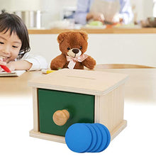 Load image into Gallery viewer, Child Wooden Ball Box, Children Toys Baby Wooden Ball Box, for Baby Girl(Wafers and boxes)
