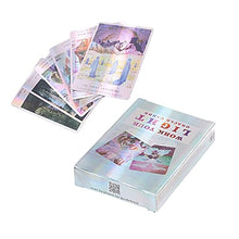Load image into Gallery viewer, Yitengteng Hologram Tarot Cards Set.Fate Divination Tarot Cards,Interactive Game Divination Cards Toy Board Game Table Cards Fortune Telling Cards for Family Party &amp; Friends Gathering
