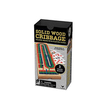 Load image into Gallery viewer, Cardinal Industries Solid Wood Folding Cribbage Set (Styles Will Vary)
