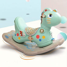 Load image into Gallery viewer, RUIXFLR Baby Rocking Horse Tumbler Thick Plastic Chair Newborn Gift Educational Toy
