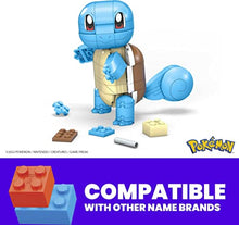 Load image into Gallery viewer, Mega Pokemon Build &amp; Show Squirtle Building Set with 199 Bricks and Special Pieces, Toy Gift Set for Ages 7 and up
