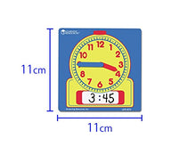 Load image into Gallery viewer, Learning Resources Write and Wipe Student Clocks, Set of 10
