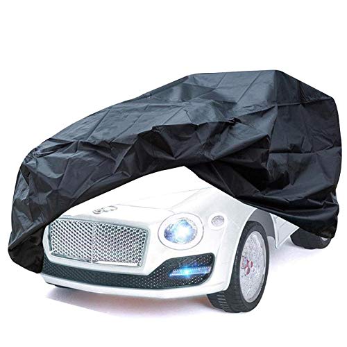 Kids Ride-On Toy Car Cover Outdoor Wrapper Resistant Protection for Childrens Electric Vehicles (Large)