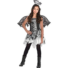 Load image into Gallery viewer, Black Angel Costume Kit | Medium 8 to 10 | Pack of 1
