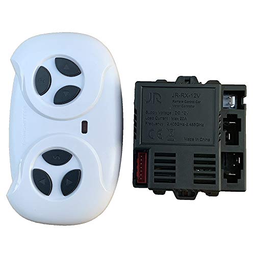 2.4G Bluetooth Remote Control and JR-RX-12V (JR1630RX-12V) Control Box kit, The Product has a Slow Start Function, no Need to Install an Additional Slow Starter.