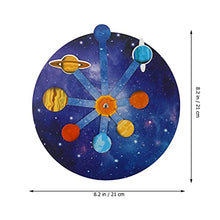 Load image into Gallery viewer, EXCEART 4 Bags DIY Solar System Model Paper Cut Eight Planetary Model Astronomical Science Early Educational Toy for Kids Gift
