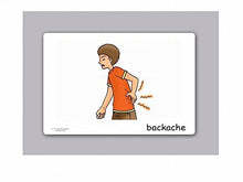Load image into Gallery viewer, Yo-Yee Flashcards - Body Aches Picture Flash Cards for Preschoolers, Toddlers, Kids and Adults with Teaching Activities and Games
