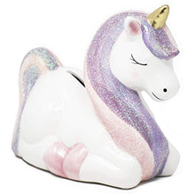 Load image into Gallery viewer, Hapinest Ceramic Unicorn Piggy Bank Gifts for Girls
