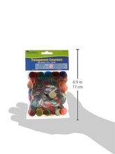 Load image into Gallery viewer, Learning Resources Transparent Color Counting Chips, Set of 250 Assorted Colored Chips, Ages 5+
