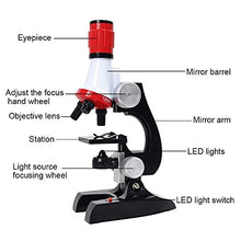 Load image into Gallery viewer, WSZJJ Biological Microscope Lab LED Microscope 100X to 1200X Science Home School Educational Optical Instrument
