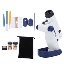 Load image into Gallery viewer, Vbestlife Child Microscope Kit, Mini 60X-120X Magnification Precise Focus Kids Beginner Microscope Science Kit
