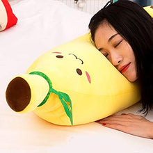 Load image into Gallery viewer, Banana Stuffed Animal, Jzenzero Plush Toys Banana Pillow Long Pillow Sleeping Doll Plush Cute Doll Boy Girl Birthday Present 35/50/70/80/110cm
