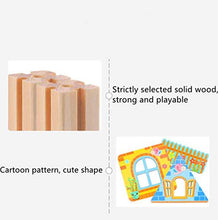 Load image into Gallery viewer, Whitebirch Building Blocks Toys for Kids 6 Years up , Wooden ,Variety of Shapes House Model Game (Architect Building Blocks(128pcs))
